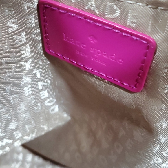 Kate Spade Embossed Hot Pink Tote - Picture 6 of 10